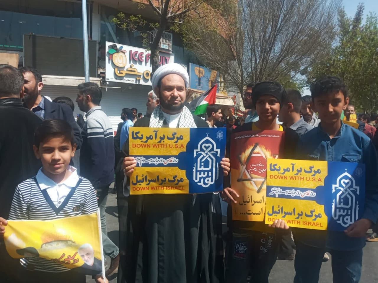 حضور مهاجرین افغانستانی در راهپیمایی روز قدس در ایران - گالری تصاویر خبر