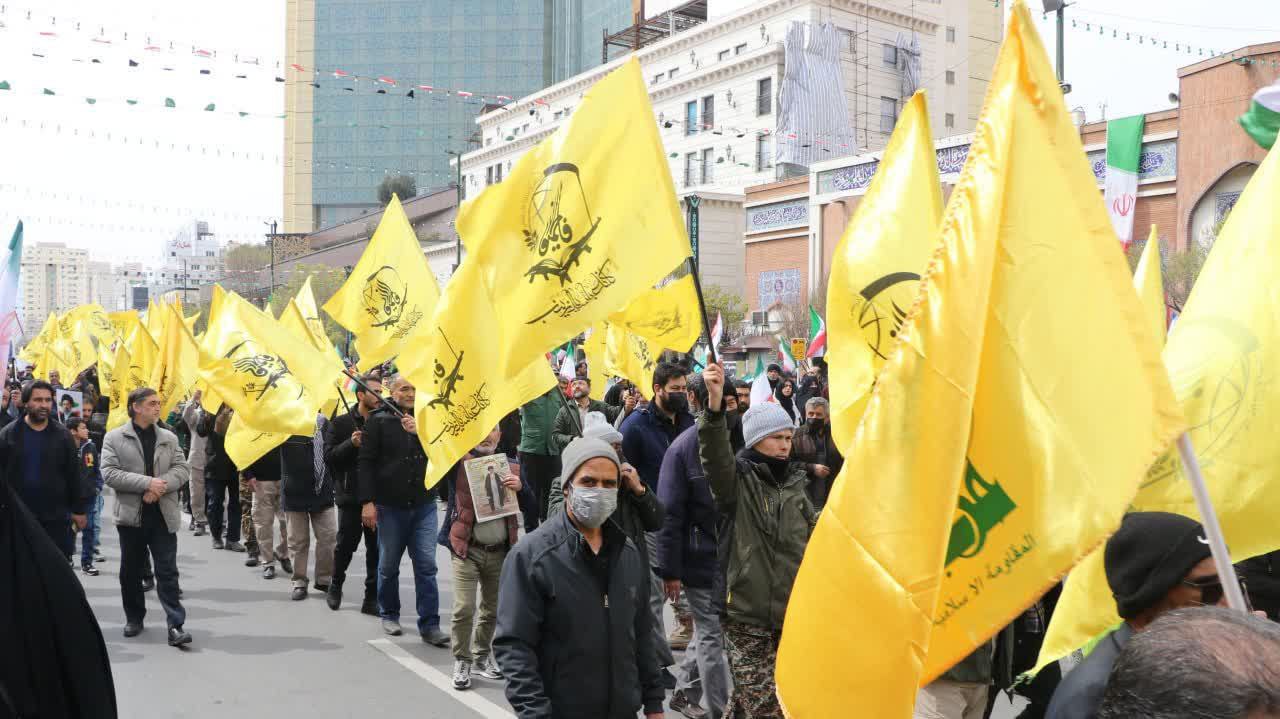 حضور پر شور مهاجرین افغانستان مقیم ایران در راهپیمایی روز جهانی قدس  - گالری تصاویر خبر