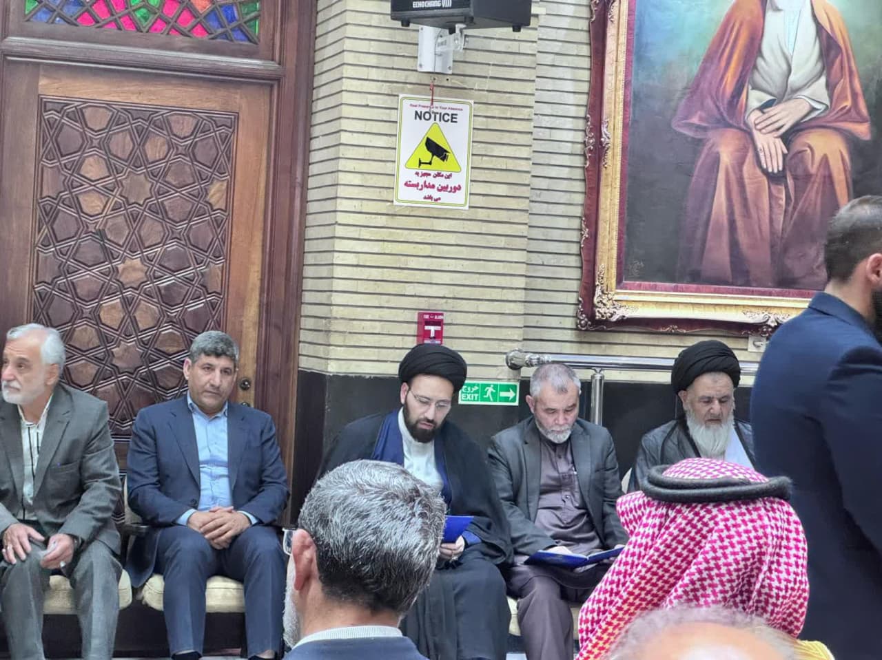 مراسم بزرگداشت حاجیه خانم طاهره قمی با حضور دبیرکل حزب رفاه ملی افغانستان در تهران برگزار شد - گالری تصاویر خبر