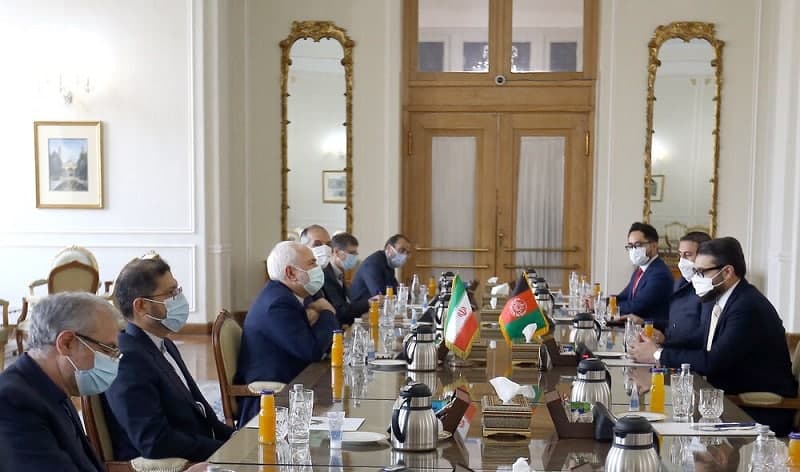 دیدار مشاور امنیت ملی کشورمان با وزیر امور خارجه ایران 