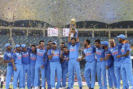 تیم کرکت هند قهرمان رقابت های جام آسیا شد 