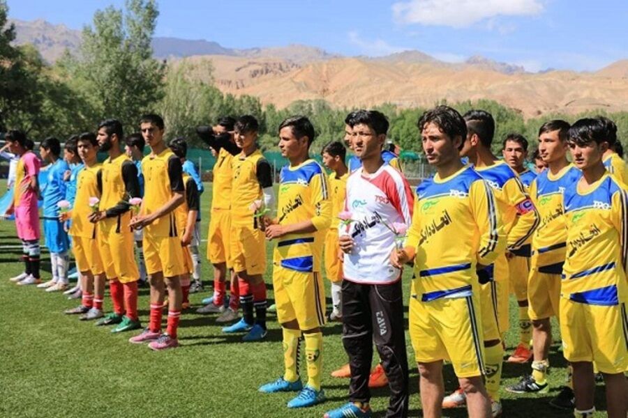 «صلح» در افغانستان بهانه مسابقات فوتبال شد