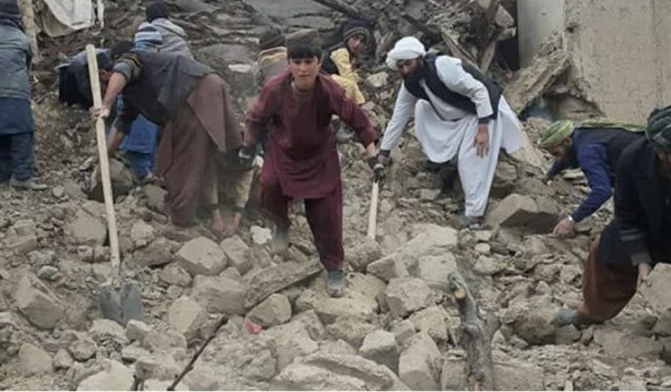  ابراز همدردی حماس با افغانستان در پی زلزله مرگبار کشور 