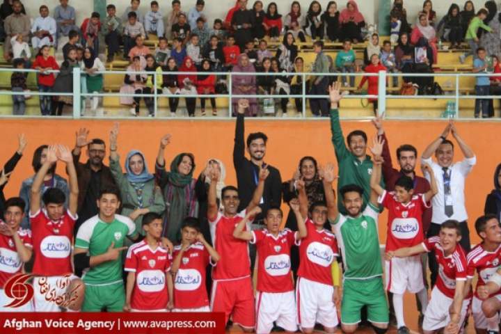مسابقات فوتسال پرورشگاهیان کابل با حضور تیم ملی برگزار شد