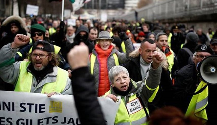 بازگشت شنبه اعتراض به فرانسه
