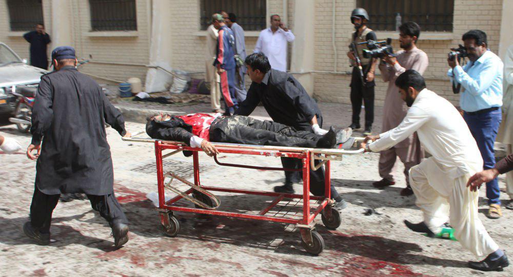 در انفجاری در شهر کویتۀ پاکستان 35 تن جان باختند 