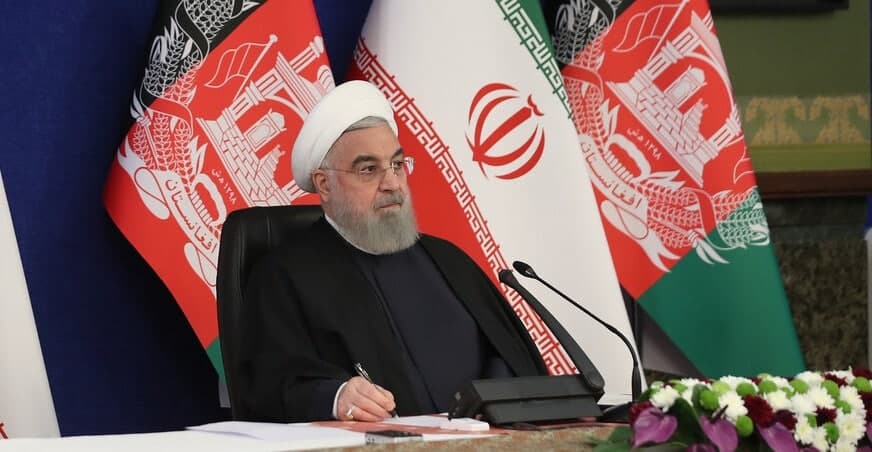 روحانی: راه آهن خواف-هرات پیوند ایران و افغانستان را مستحکم تر می کند