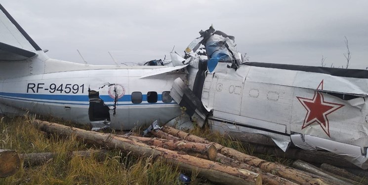 سقوط هواپیما در روسیه؛ دست کم 19 نفر کشته شدند