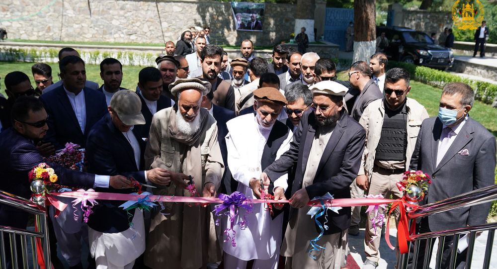 رئیس جمهور غنی قصر تخت استالف کابل را افتتاح کرد