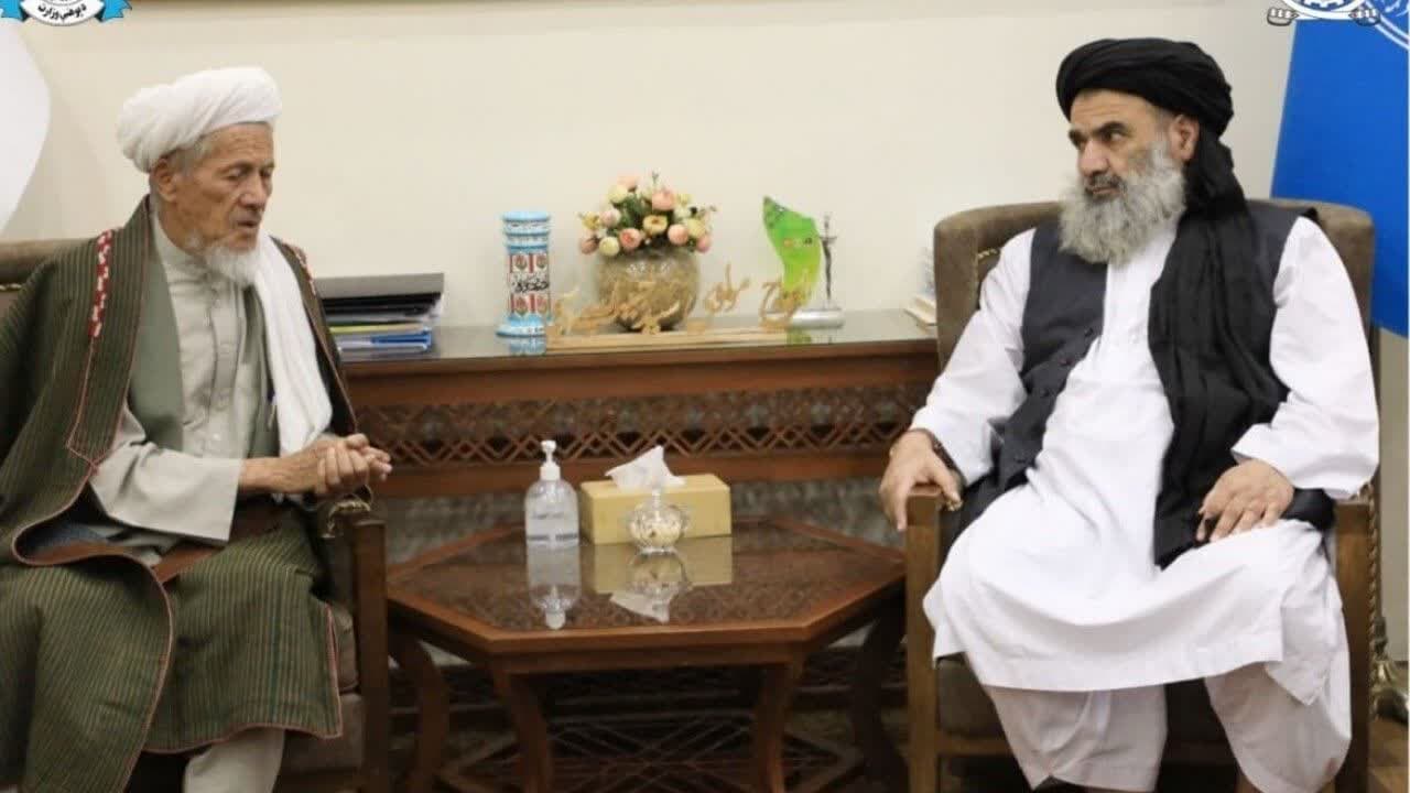  دیدار هیئت علمای شیعه کشور با وزیر تعلیم و تربیه طالبان