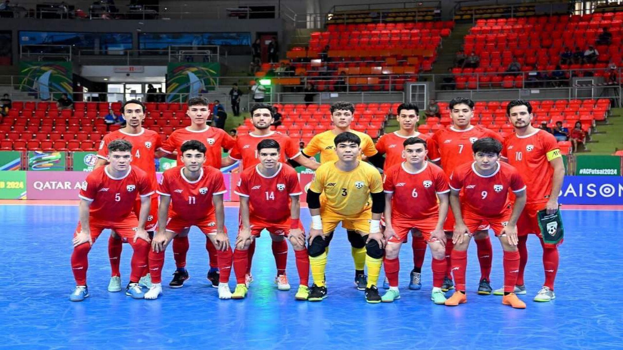 امید افغانستان برای حضور در جام جهانی فوتسال